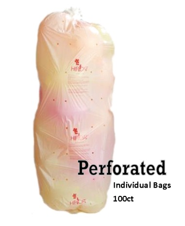Individual Perforated Balloon Transport Bags - Click Image to Close